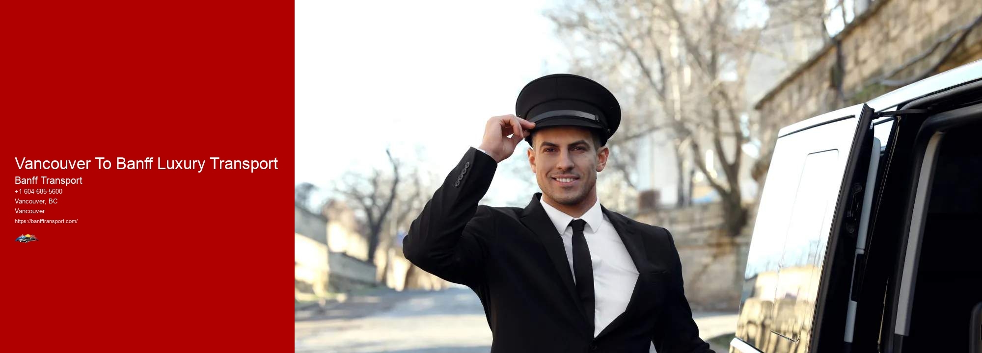 Vancouver To Banff Luxury Transport