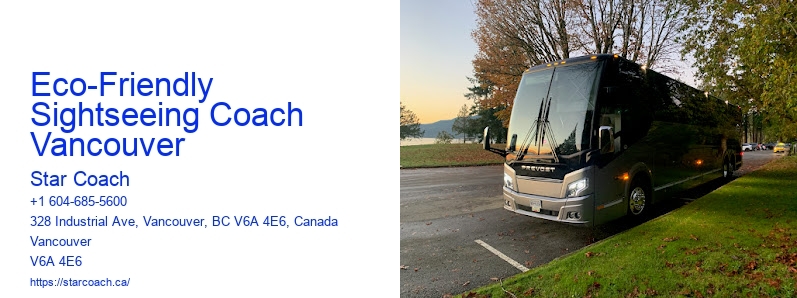 Eco-Friendly Sightseeing Coach Vancouver
