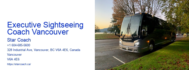 Executive Sightseeing Coach Vancouver