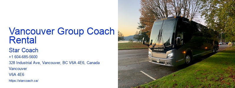 Vancouver Group Coach Rental