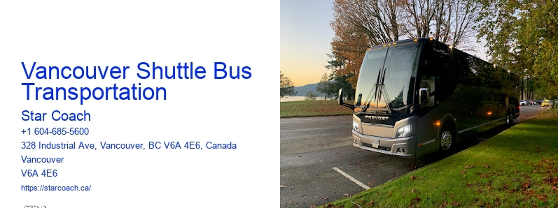 Vancouver Shuttle Bus Transportation