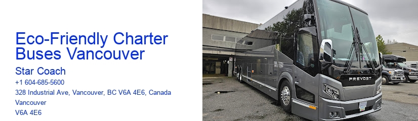 Eco-Friendly Charter Buses Vancouver