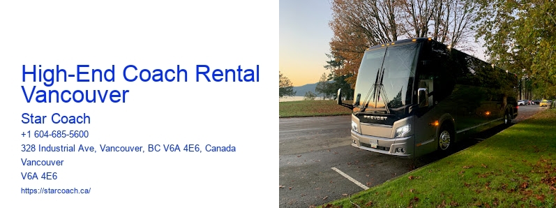High-End Coach Rental Vancouver