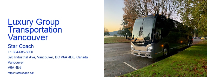 Luxury Group Transportation Vancouver