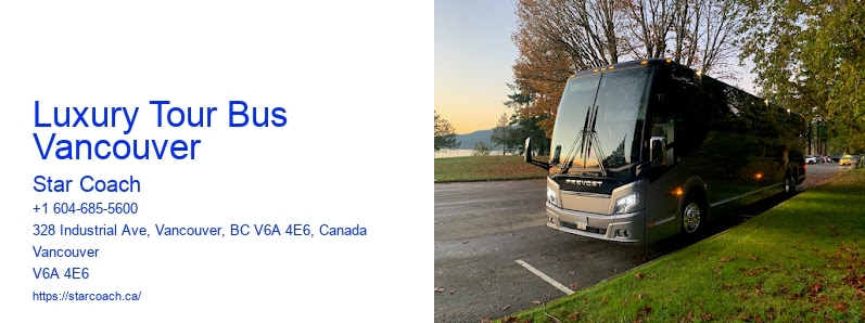 Luxury Tour Bus Vancouver