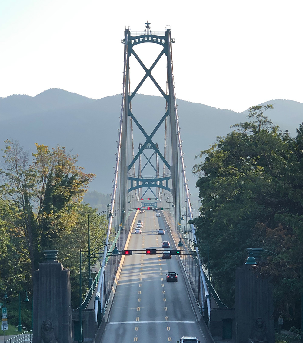 Scenic sightseeing in Vancouver