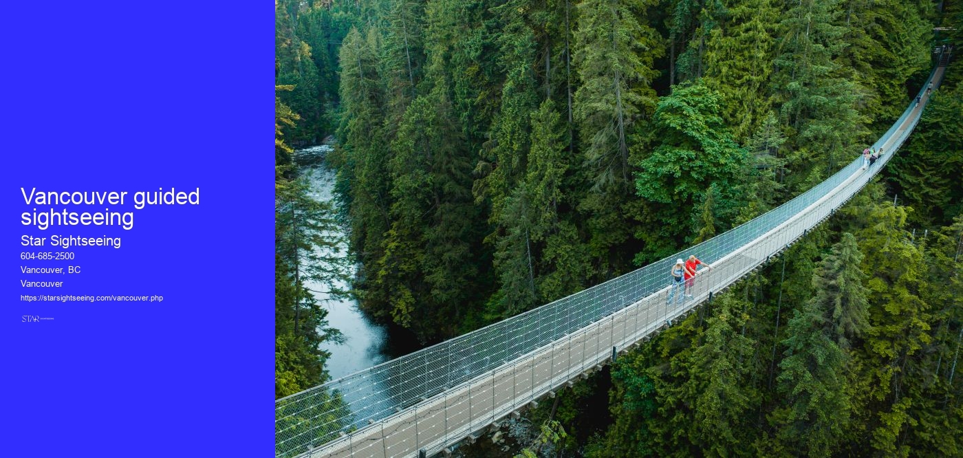 Vancouver guided sightseeing