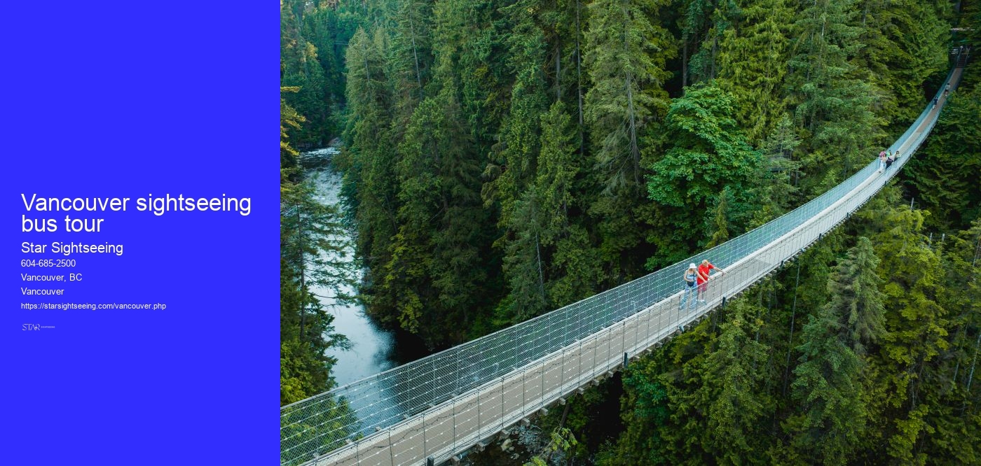 Vancouver sightseeing bus tour