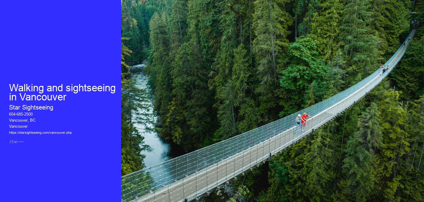 Walking and sightseeing in Vancouver