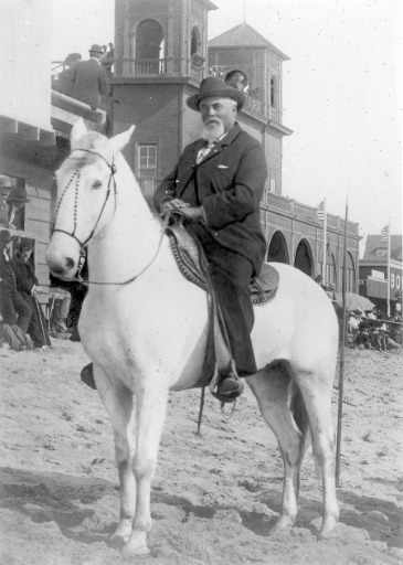 Juan Jose Carrillo Rides in on a White Horse