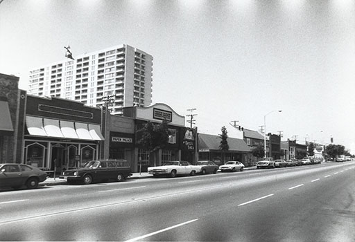 Main Street in the 1970s
