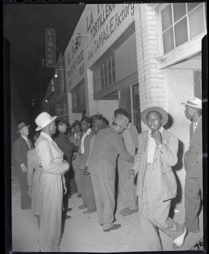Night Club Raid on Olympic Boulevard