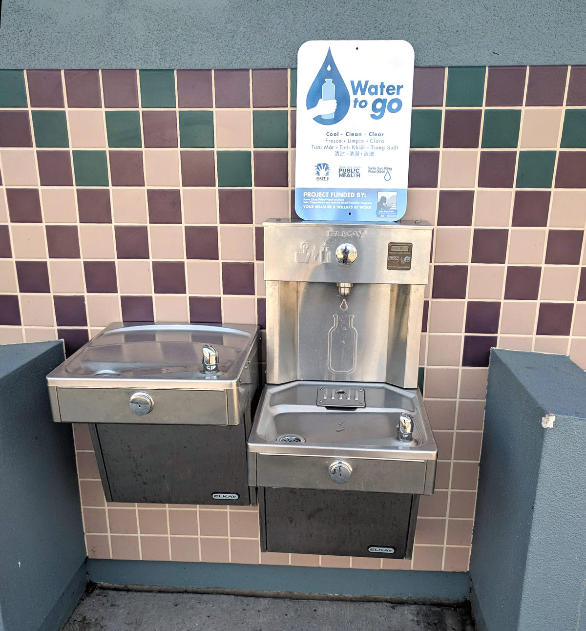 Water to Go station