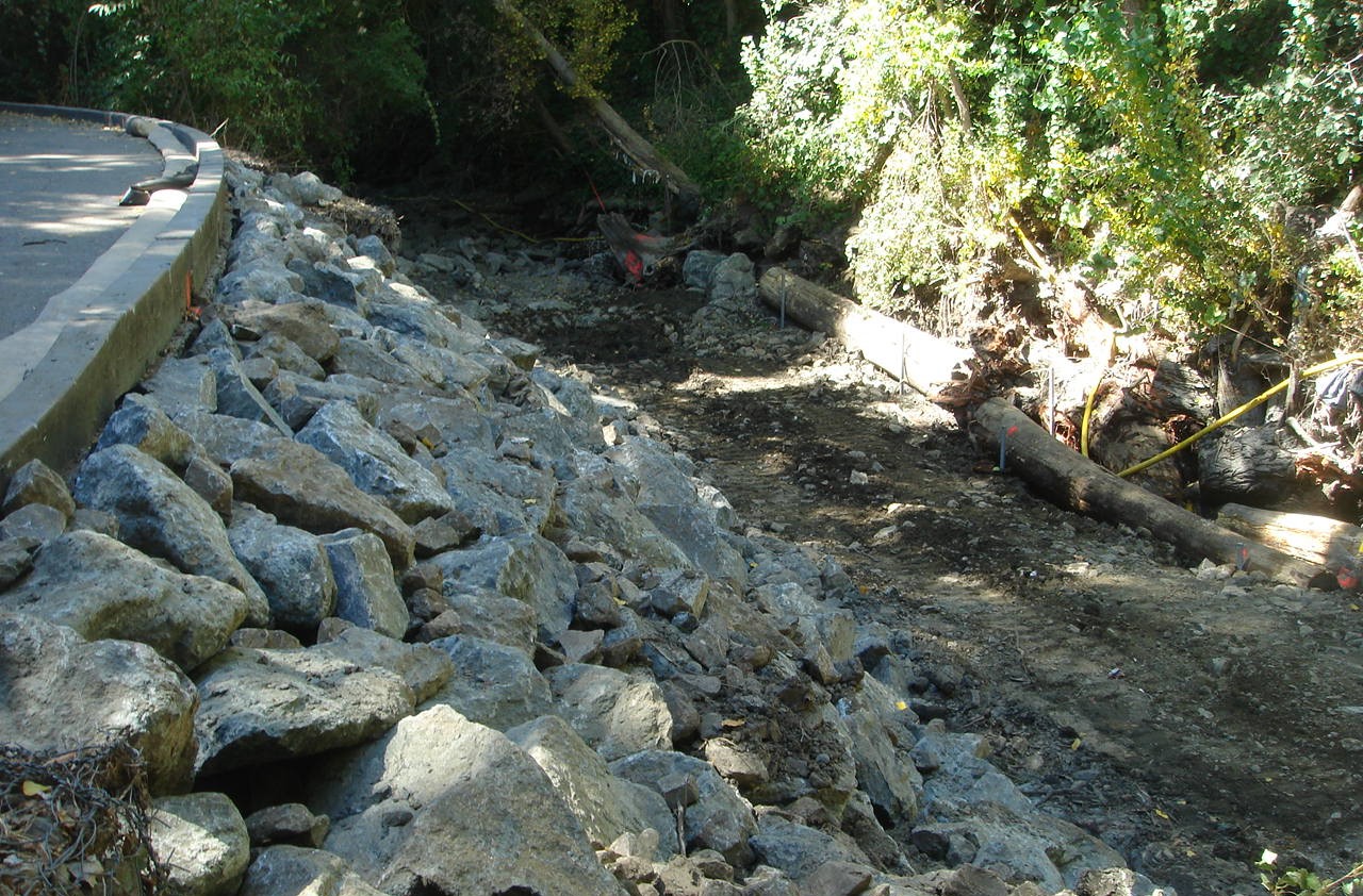 Rock slops restored