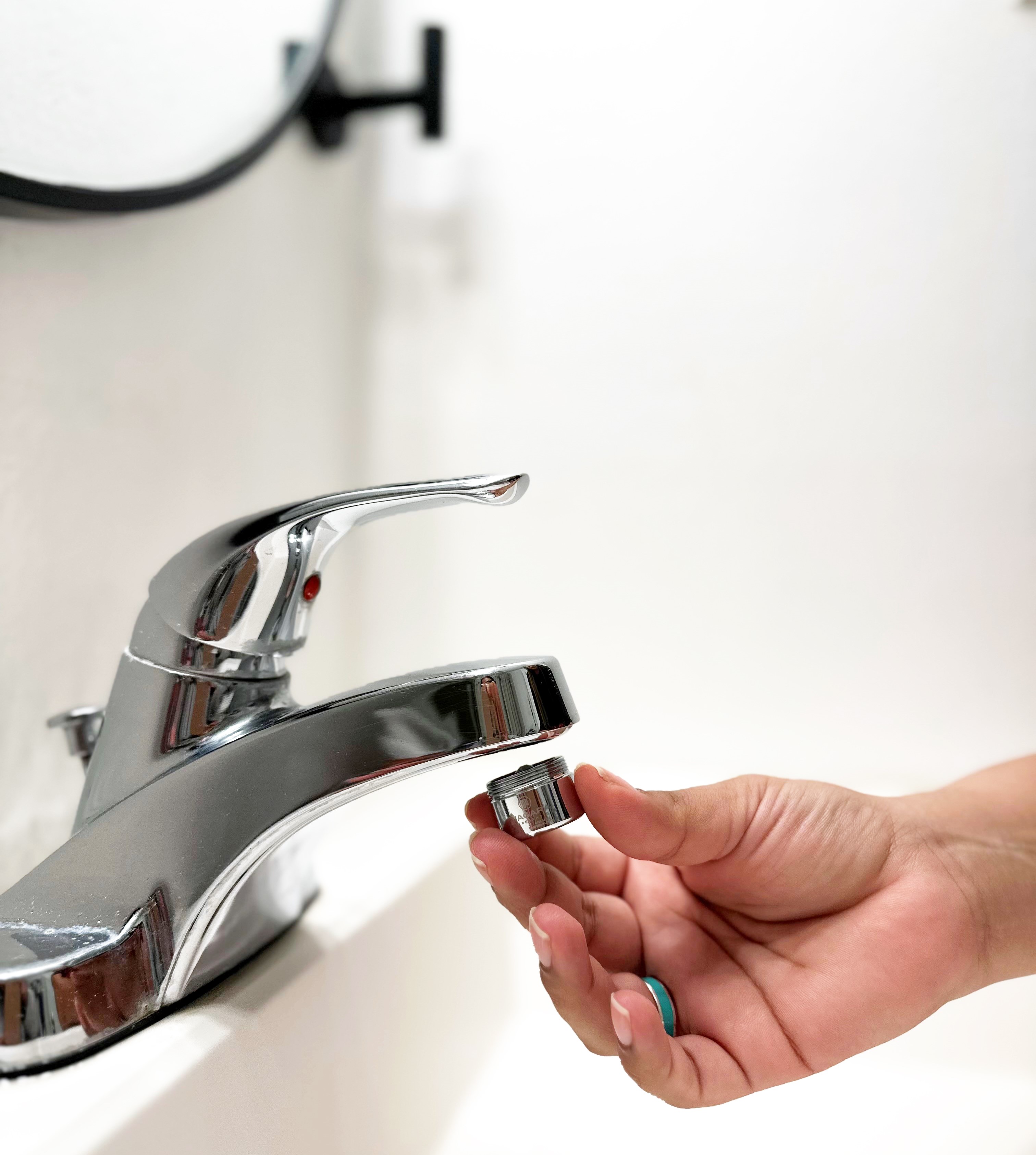 Bath aerator.