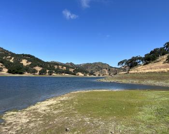 A picture of the existing Pacheco Reservoir