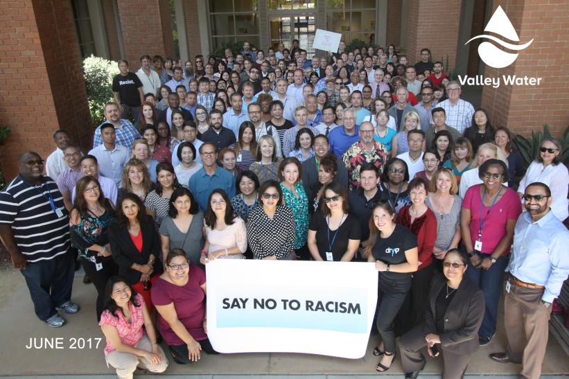 Valley Water employees say no to racism