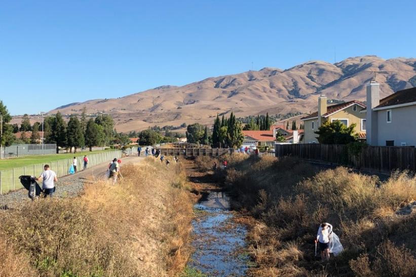 creek cleanup