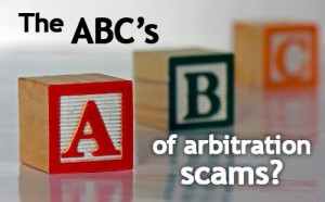 Understand arbitration scams