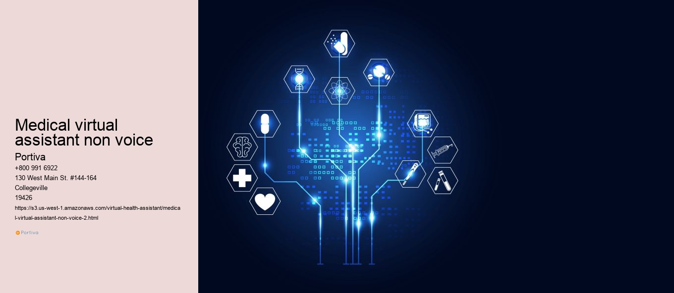 medical virtual assistant non voice