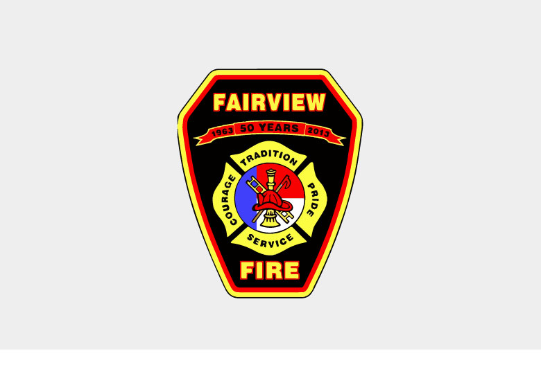 Fairview Fire Department logo patch
