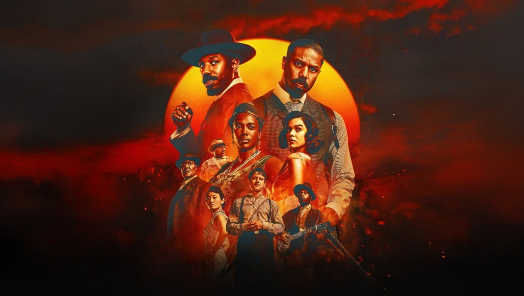 Movie poster of Sinners featuring cast members