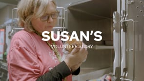 Screencap taken from Wake County Animal Center - Susan's Volunteer Story