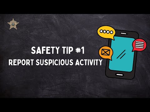Screencap taken from BTS Safety Tip #1 - Report Suspicious Activity