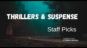 Screencap taken from Staff Picks: Thrillers & Suspense | August 2026