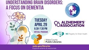 Screencap taken from Understanding Brain Disorders: A Focus on Dementia | April 2025