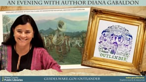 Screencap taken from An Evening with Author Diana Gabaldon | December 2025