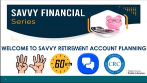 Screencap taken from Savvy Financial Retirement Accounts | April 2026