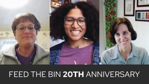 Screencap taken from Reflecting on 20 Years of Feed the Bin
