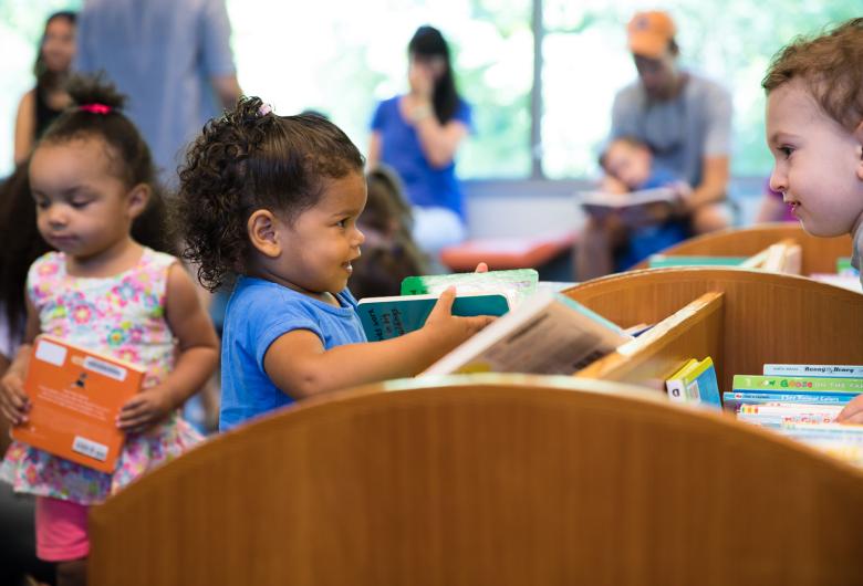 Storytime Book Browsing