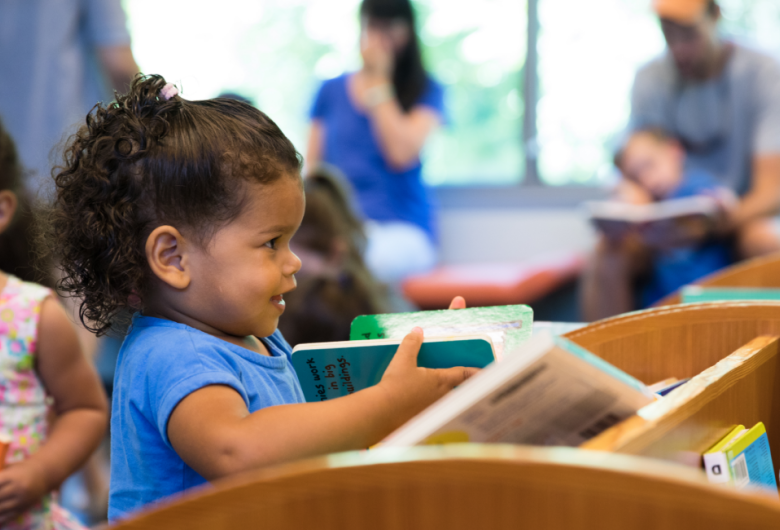 Children at Leesville Library
