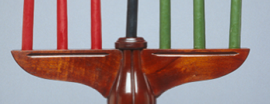 picture of a kwanzaa candle holder