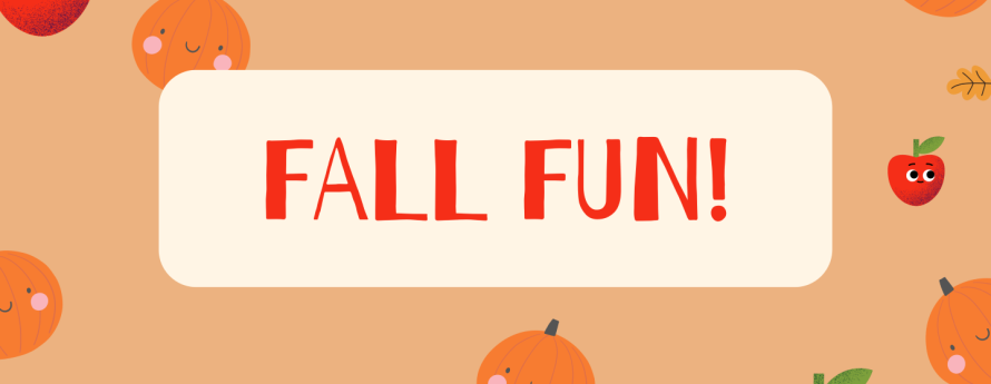 fall leaves pumpkins apples