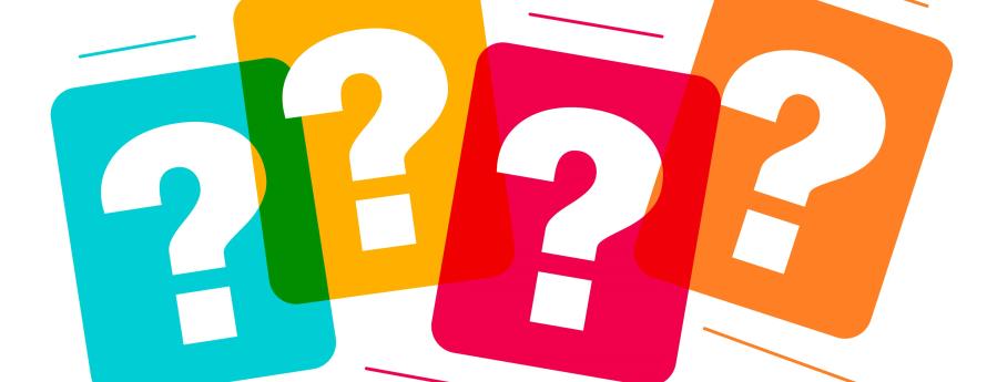 question marks