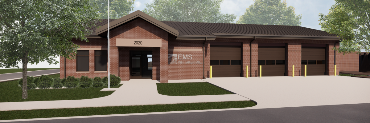 Whitaker Mill EMS Exterior Front View