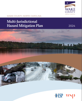 Cover page of the 2024 Multi-jurisdictional Hazard Mitigation Plan