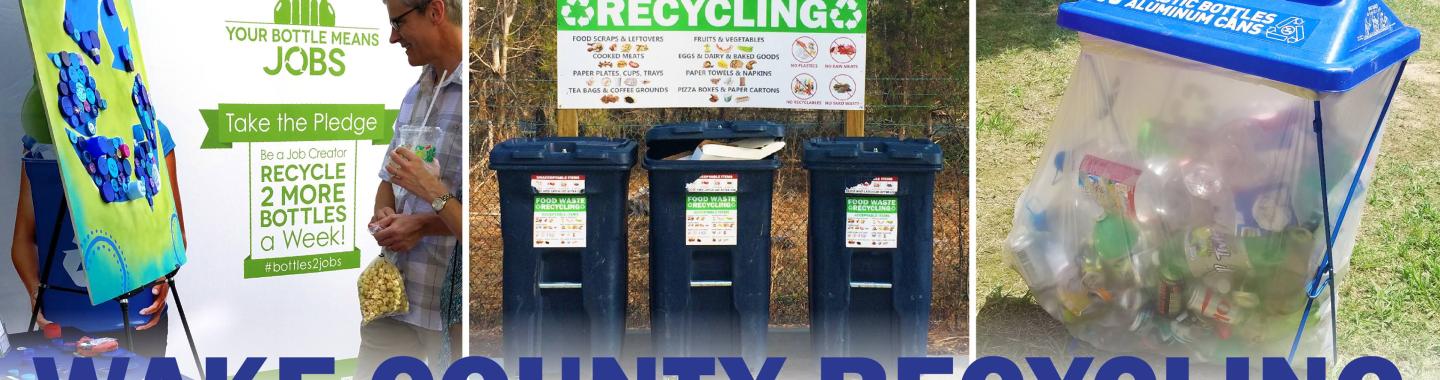 Pictures of recycle bins.