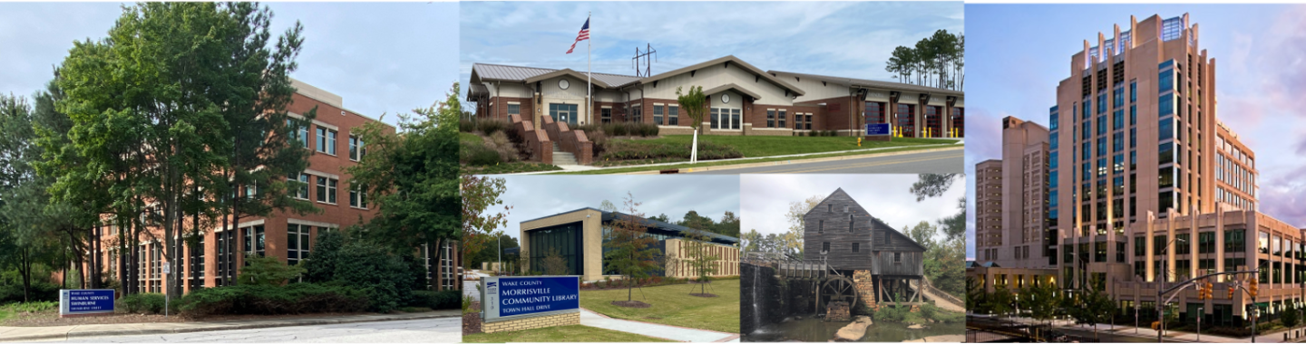 Wake County Bldg Collage