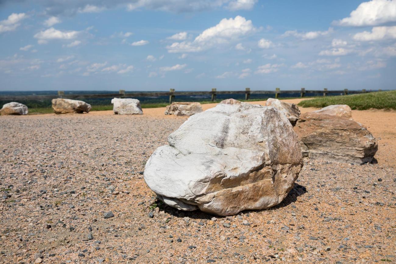 Boulders on top of Big Hill