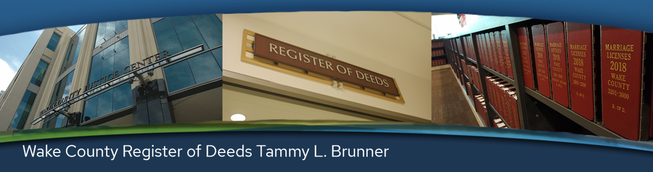 Wake County Register of Deeds Tammy L. Brunner