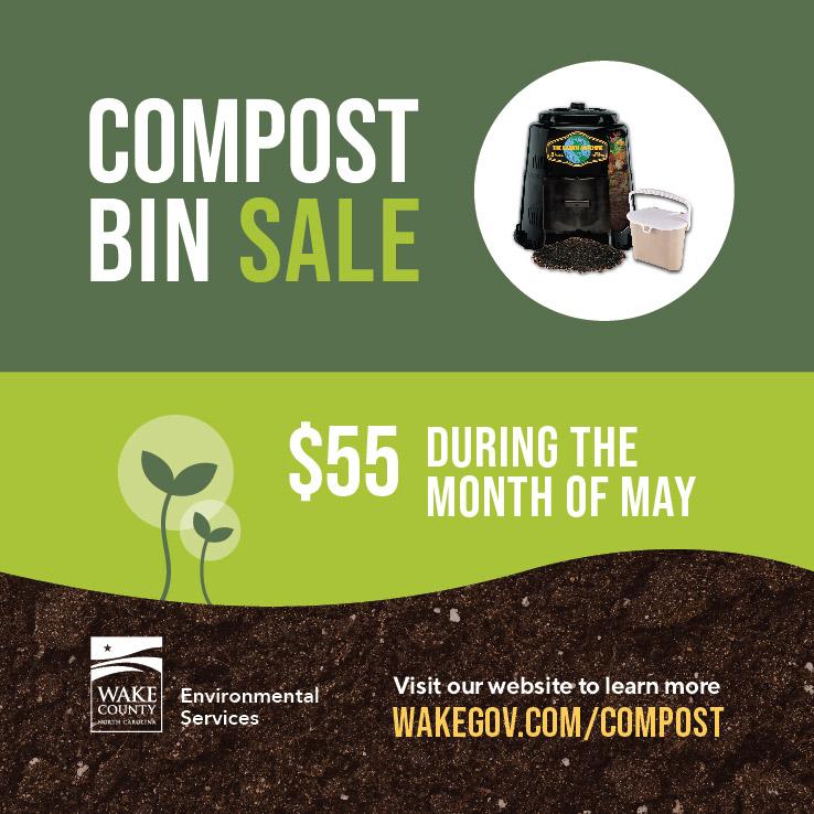 Compost Bin Sale Graphic