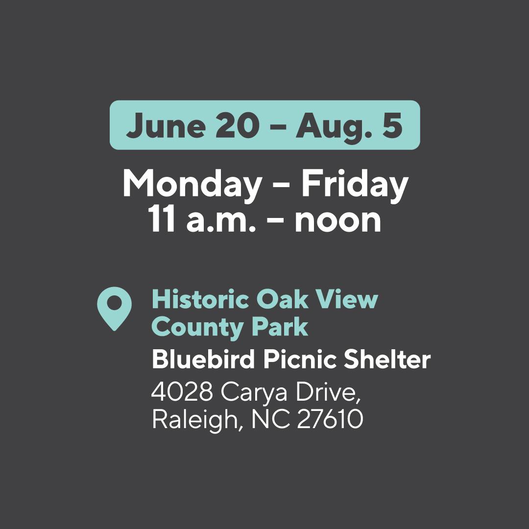 Details about SummerFood program