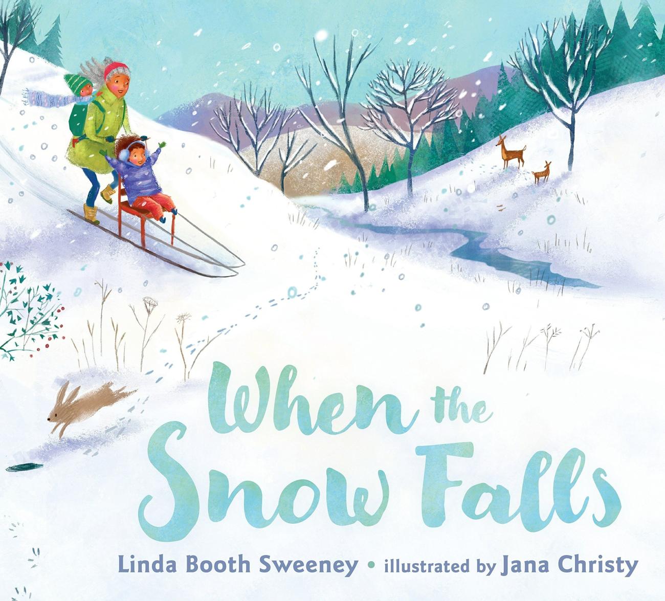 Cover of the December StoryWalk at Oak View