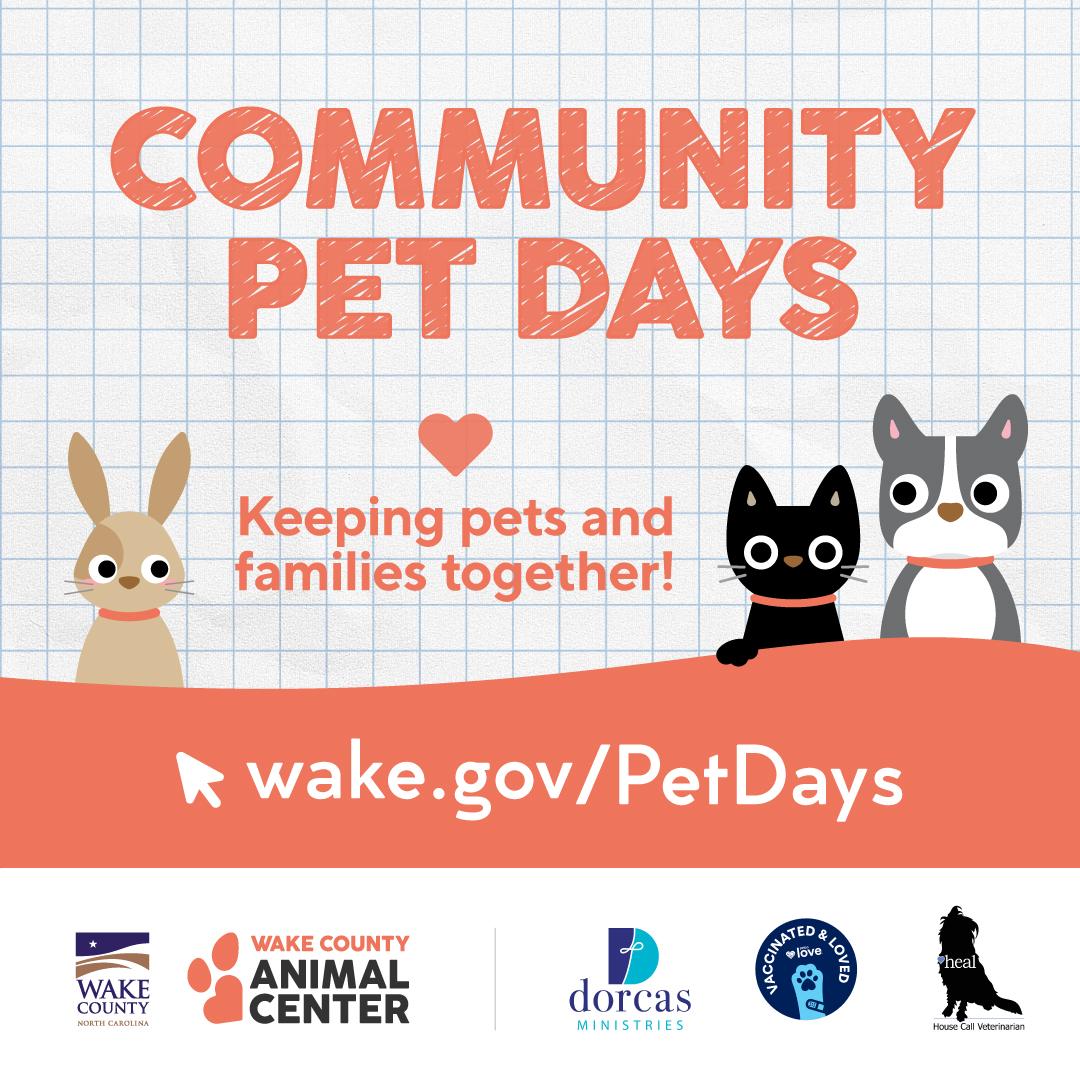 Community Pet days