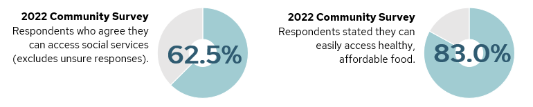 Community Health and Wellbeing, Goal 4 Supporting Indicators