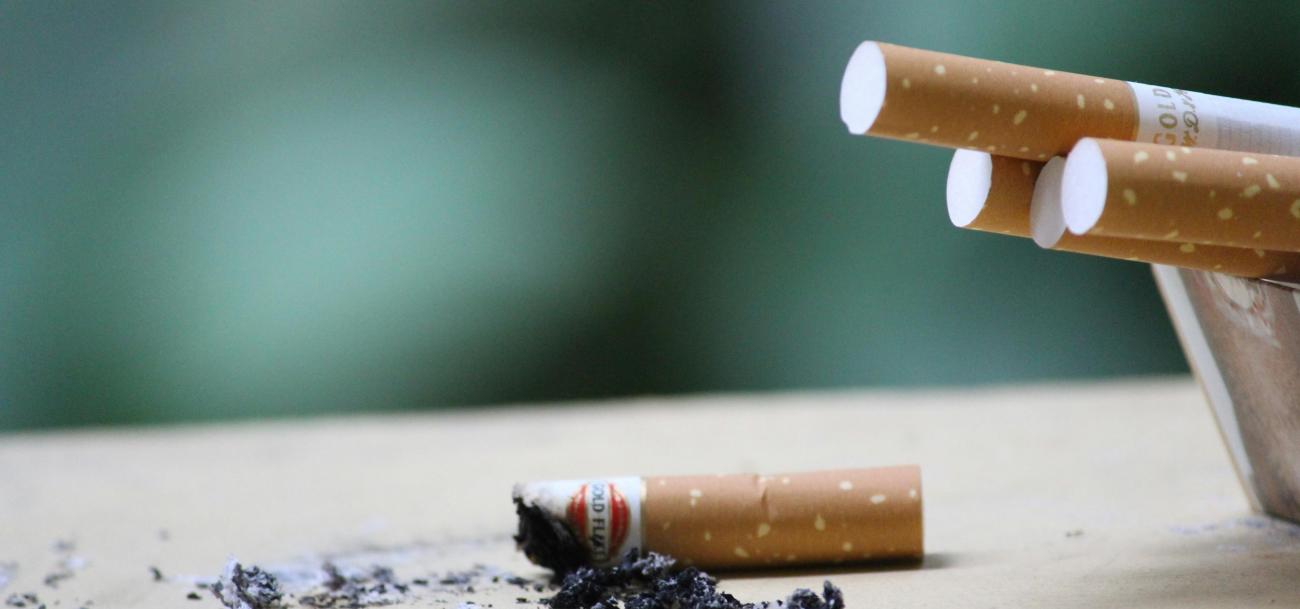 Cigarette butts 
